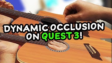 Quest 3 Depth API is a GAME-CHANGER for Mixed Reality! (Dynamic Occlusion)