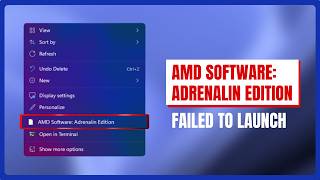 AMD SOFTWARE (UWP or Microsoft Store Version) failed to launch silently on Windows 11 – Official Fix