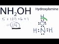 Valence Electrons in NH2OH