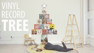 Vinyl Record Tree