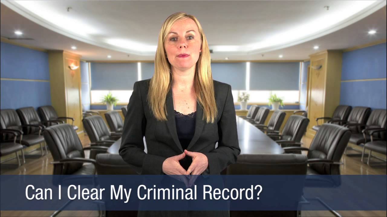 Can I Clear My Criminal Record YouTube Can I Clear My Criminal Record YouTube