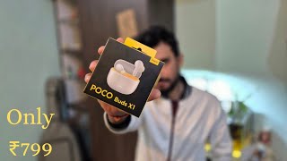 POCO Buds X1 Detailed Review 🔥 ANC + Gaming Test + Xiaomi Earbuds App Full Settings screenshot 5