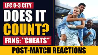 Anfield Called Them Cheats. City Won 3-0. | Post match Reactions | Interview