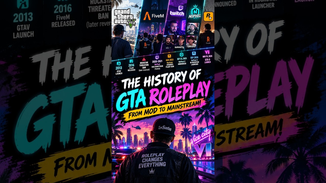 The History of GTA Roleplay 🤯 From Mod to Mainstream