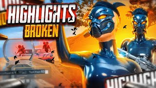 HIGHLIGHTS PUBGM | BROKEN | iPhone 14 PRO