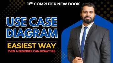 Easiest Way to Learn Use Case Diagram | ICS New Syllabus 2025