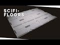 SCIFI-FLOORS in Blender 3D - Fun with Booleans - Speed Tutorial