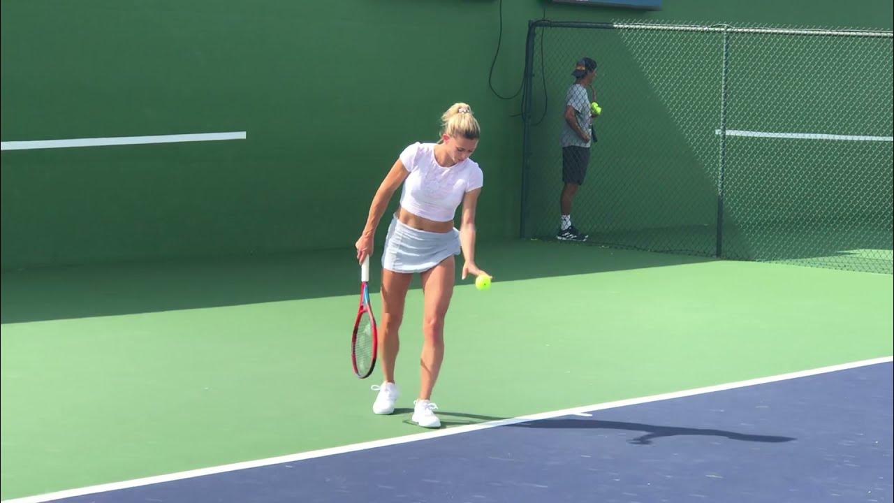 Camila V, Indian Wells WTA Tennis YouTube