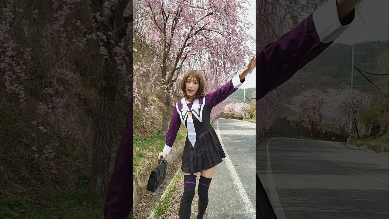 아이즈 이오리 코스프레 #모델 #cosplay #나니가스키 #거창수양벚꽃