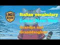 Italian vocabulary｜Lunar New Year｜Grandpa and Granddaughter