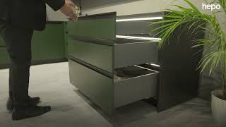 HEPO Slimbox Drawer System | Storage Refined