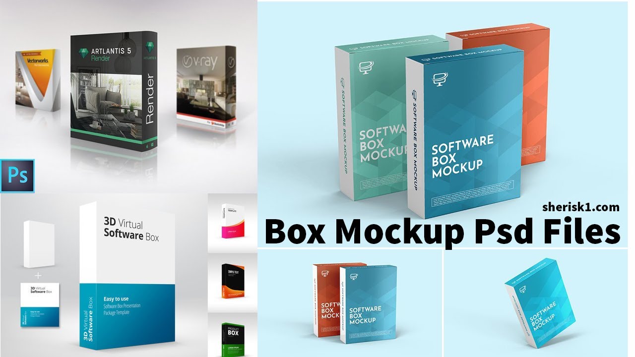 3D Product Box PSD Mockup Bundle Download |Sheri SK| |Software Box PSD| 3D Product Box PSD Mockup Bundle Download |Sheri SK| |Software Box PSD|