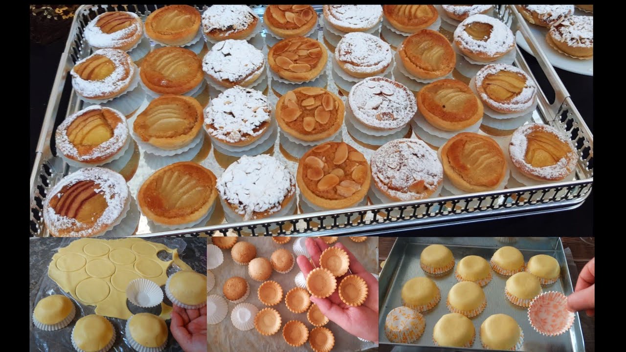 👌بدون مولات او قوالب حضري ميني تارت راقية سهلة جدا باقل تكلفة مميزة جربوهاا