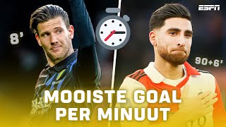 De MOOISTE GOAL per MINUUT in de Eredivisie 2022/23 💥⏱️