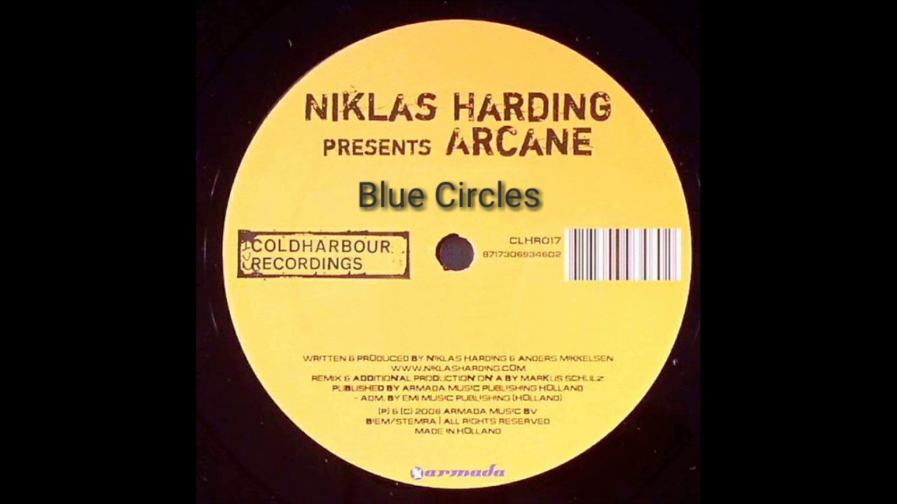 Watch Niklas Harding pres. Arcane - Blue Circles on YouTube Watch Niklas Harding pres. Arcane - Blue Circles on YouTube
