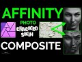 Affinity Photo How to create the Cracked Skin Effect