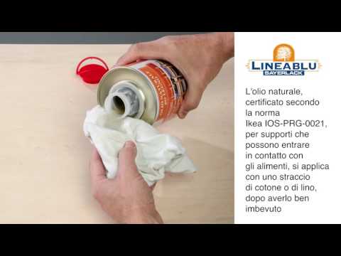 Come applicare l'olio naturale per legno Sayerlack KK 1500