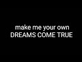 make me your own / DREAMS COME TRUE 歌ってみた (途中~)