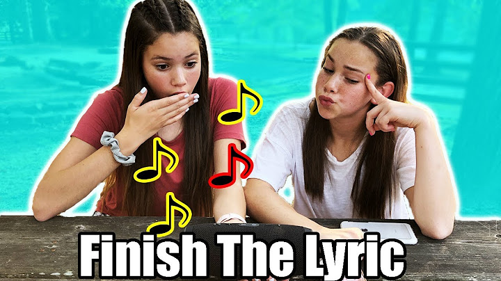 Can Haschak Sisters Remember Their Own Lyrics?