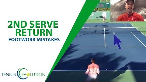 Tennis Footwork: HIT POWERFUL Return Serve (second)