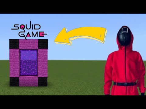HOW TO MAKE A SQUID GAME PORTAL 2022 - MINECRAFT