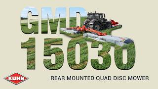 KUHN GMD 15030 Rear Mounted Quad Disc Mower