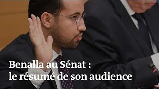 Alexandre Benalla au Sénat : le résumé de ce qu'il a dit