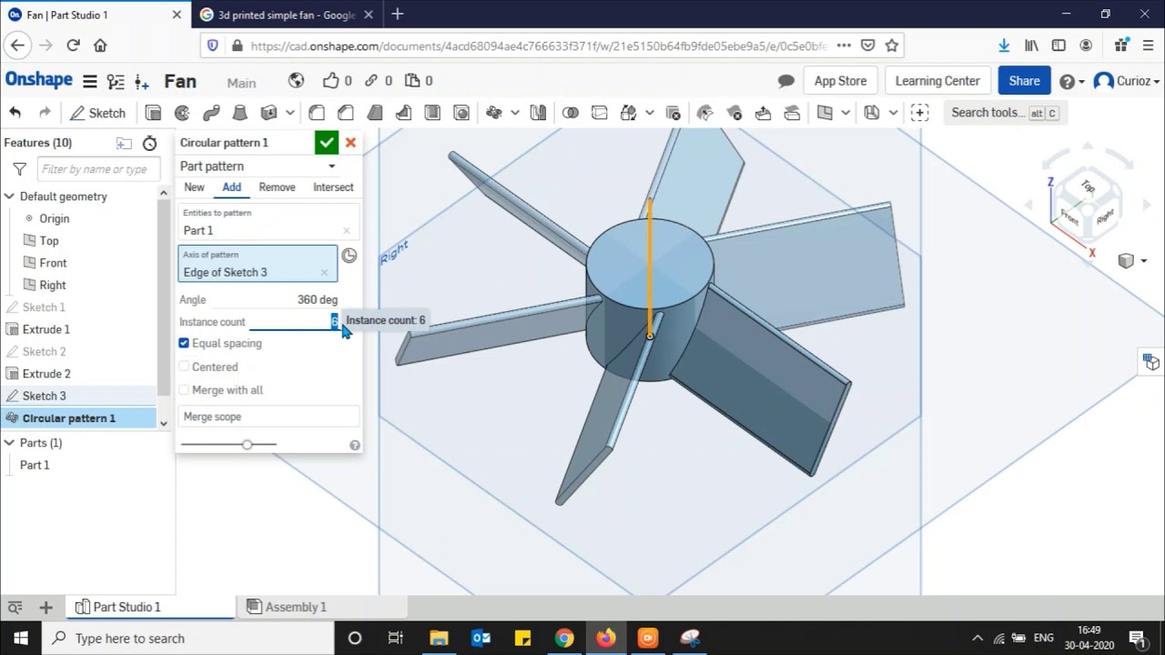 Tutorial 3D Sketching with Onshape  Hacking the Humanities 2021