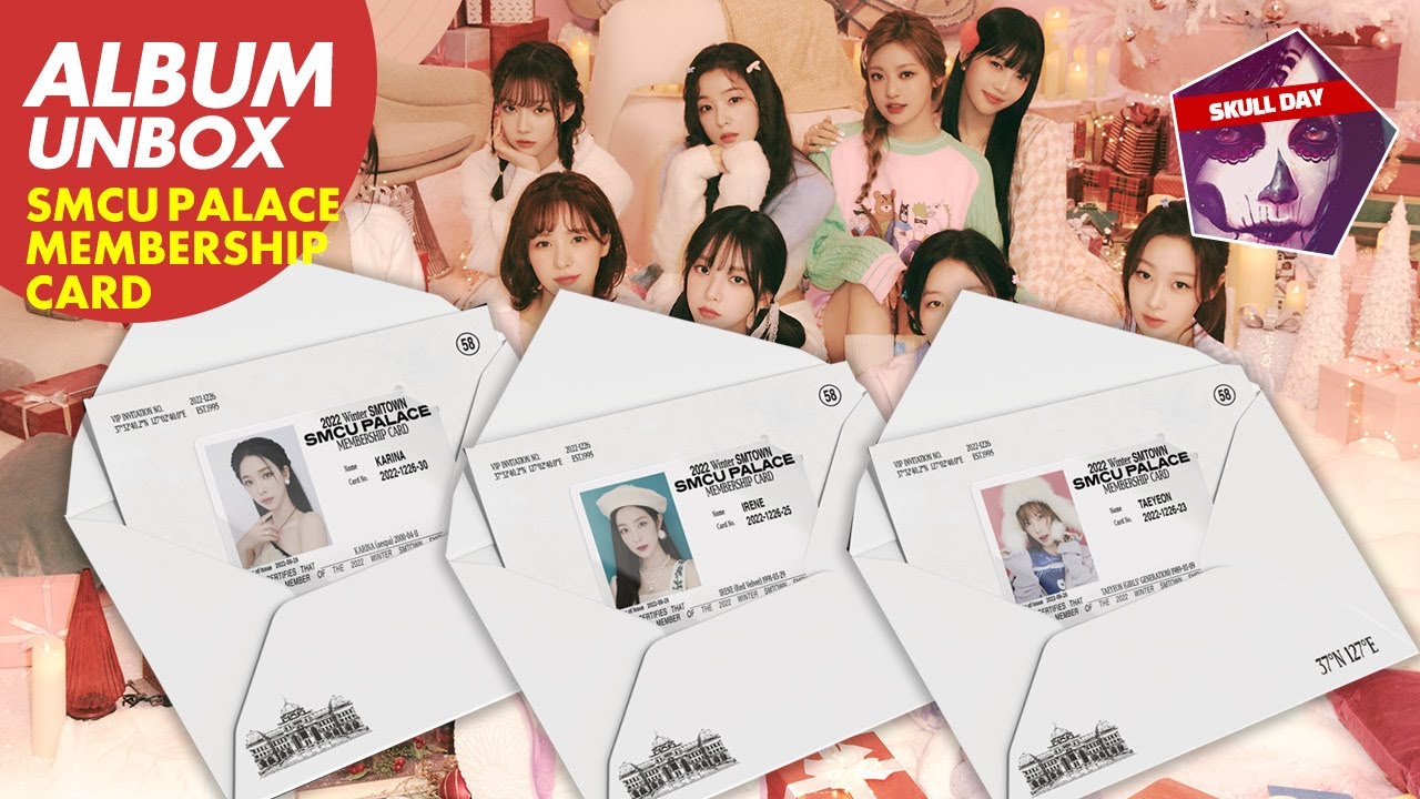 UNBOXING AESPA RED VELVET GIRLS GENERATION SMCU PALACE Membership UNBOXING AESPA RED VELVET GIRLS GENERATION SMCU PALACE Membership