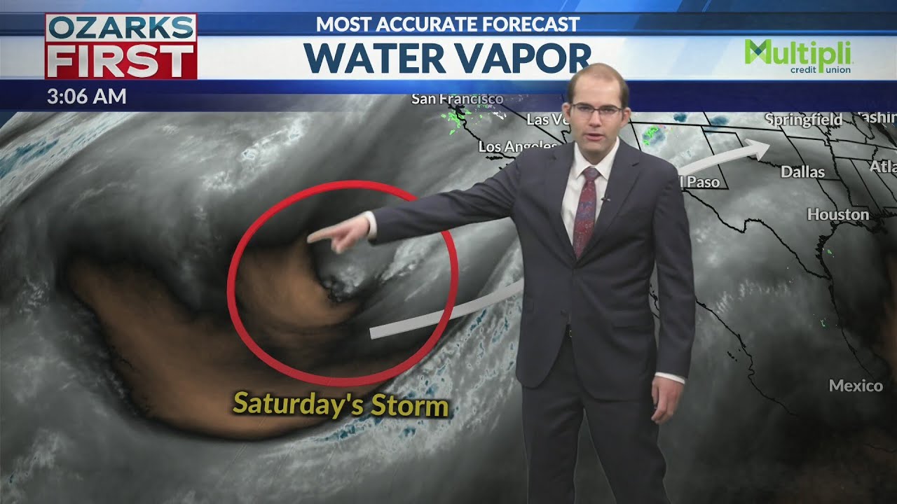 Clouds return today, rain arrives on Saturday - YouTube