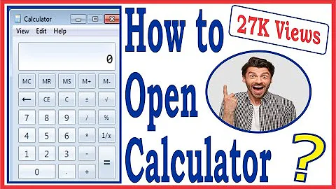 How to Open Calculator in Computer and Laptop (Shortcut Way)
