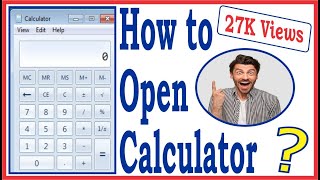 How to Open Calculator in Computer and Laptop (Shortcut Way) |Calculator| |Computer Logy|