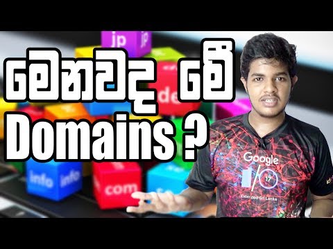.com .net .org.. | What is Domain ? | Explanation in Sinhala