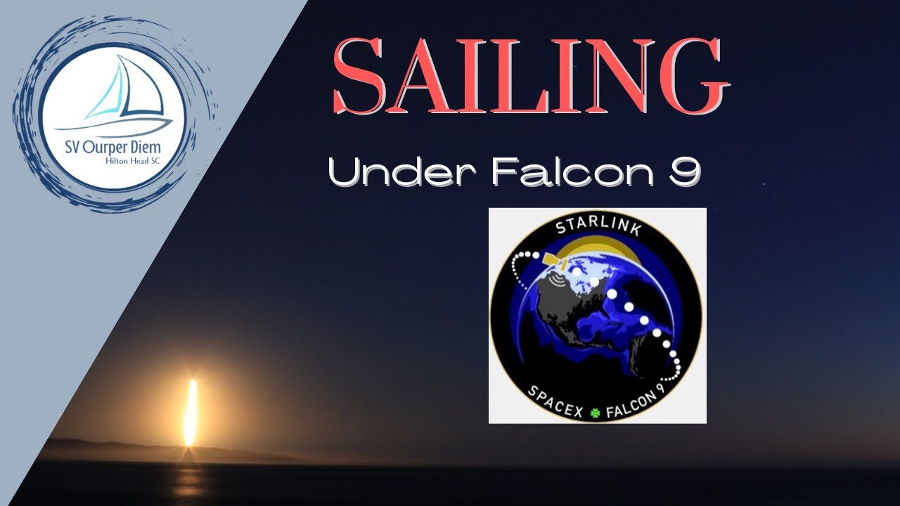 Sailing with Starlink Falcon 9