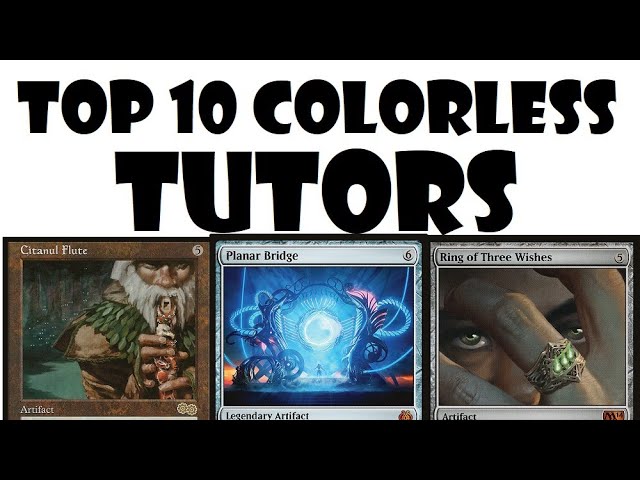 10 Colorless Tutors For Commander YouTube