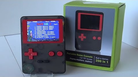 Cool Baby 8-bit Game Boy Clone Handheld