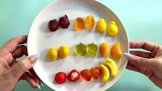 🍬*Candy ASMR*🍬 Finding the BEST Peelerz Fruit Gummies 🍏🍑🍍| Peelable Candy Challenge! #gummies screenshot 3