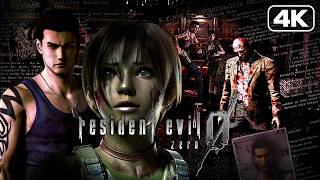 RESIDENT EVIL 0 HD Remaster Full HORROR Movie (All Cutscenes in 4K)