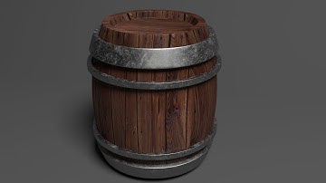 How to barrel modeling 3ds max part 1