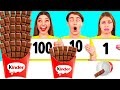 100個重ねフードチャレンジ | 面白いシチュエーション