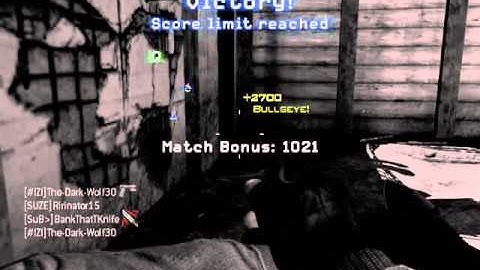 Mw3 AoN:Amazing Killcam on Hardhat By BankThatTKnife
