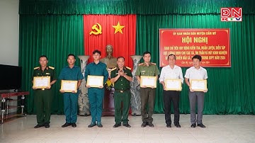 Huyện Cẩm Mỹ :  Hội nghị rút kinh nghiệm công tác diễn tập chiến đấu trong khu vực phòng thủ