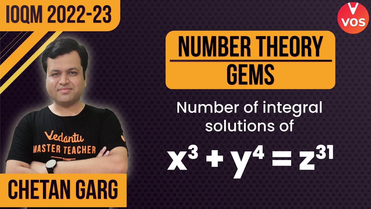 Number Theory Gem-2 | Chetan Garg | Maths Olympiad | Vedantu Olympiad School