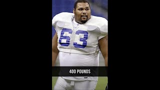 NFL&#39;s Most Massive Player of All Time
