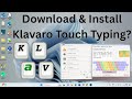 How to Download & Install Klavaro Touch Typing on Windows 11?