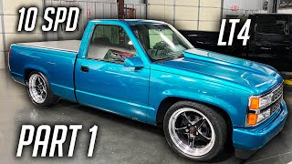 Teal 1993 OBS Truck build PART 1! Also ZL1 has issues before tuning, not good!