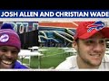 Josh Allen Guesses British Slang with Christian Wade | Buffalo Bills