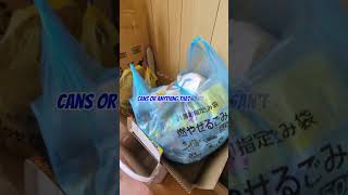 How to sort trash in Japan