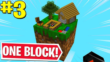 MINECRAFT, BUT YOU ONLY GET ONE BLOCK.. (#3)