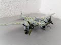 Сборка модели тяжелого ночного истребителя Junkers Ju-88 G6 от компании ZVEZDA, масштаб 1/72